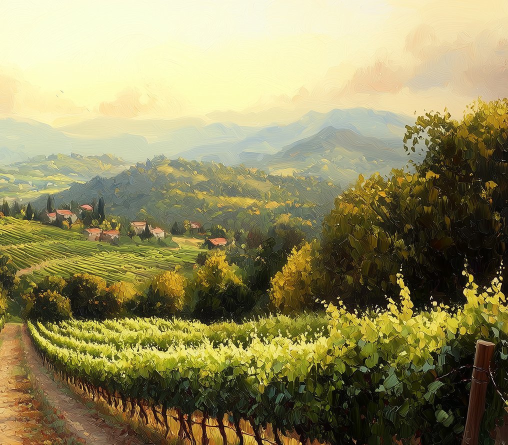 Irina Collins - Vineyard Path XL · NO Reserve #2.1