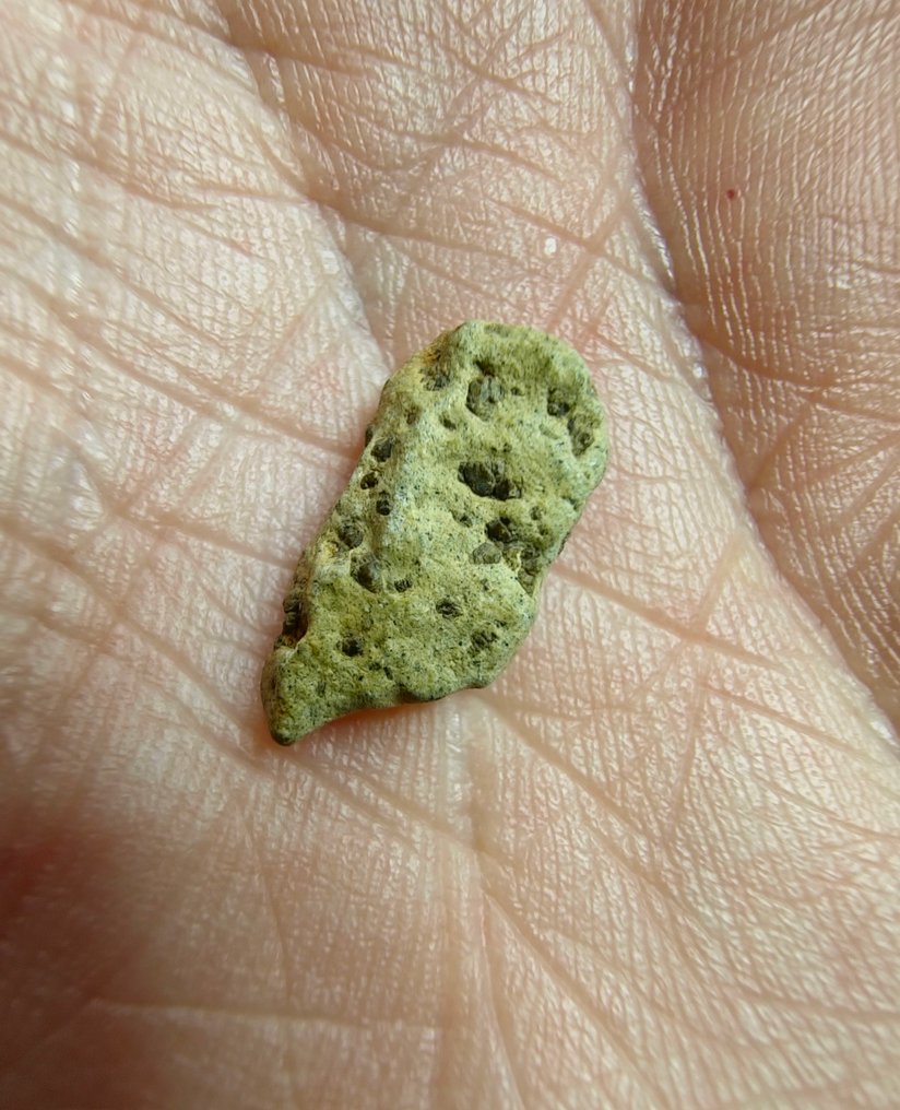 火星陨石 Tarkint 001. 橄榄质-相变辉石陨石。 - 0.95 g - (1) #3.2