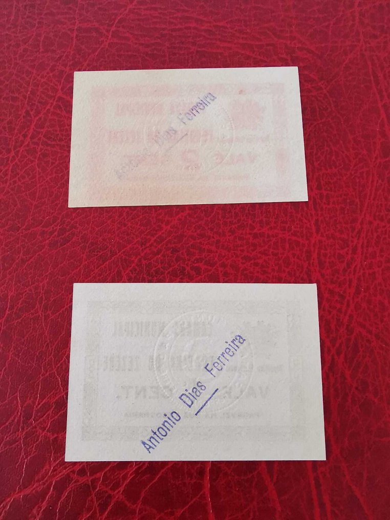 Portugal. - 8 Banknotes - Various Dates  (Sin precio de reserva) #2.1