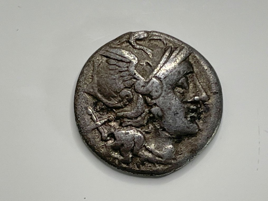 Republica Romană Denarius Anonymous, Rome, c. 157/6 BC #1.0