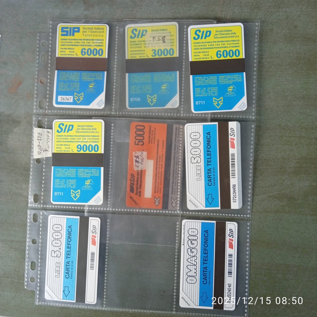 Samling af telefonkort - Nye telefonbøger i fremragende stand #1.0
