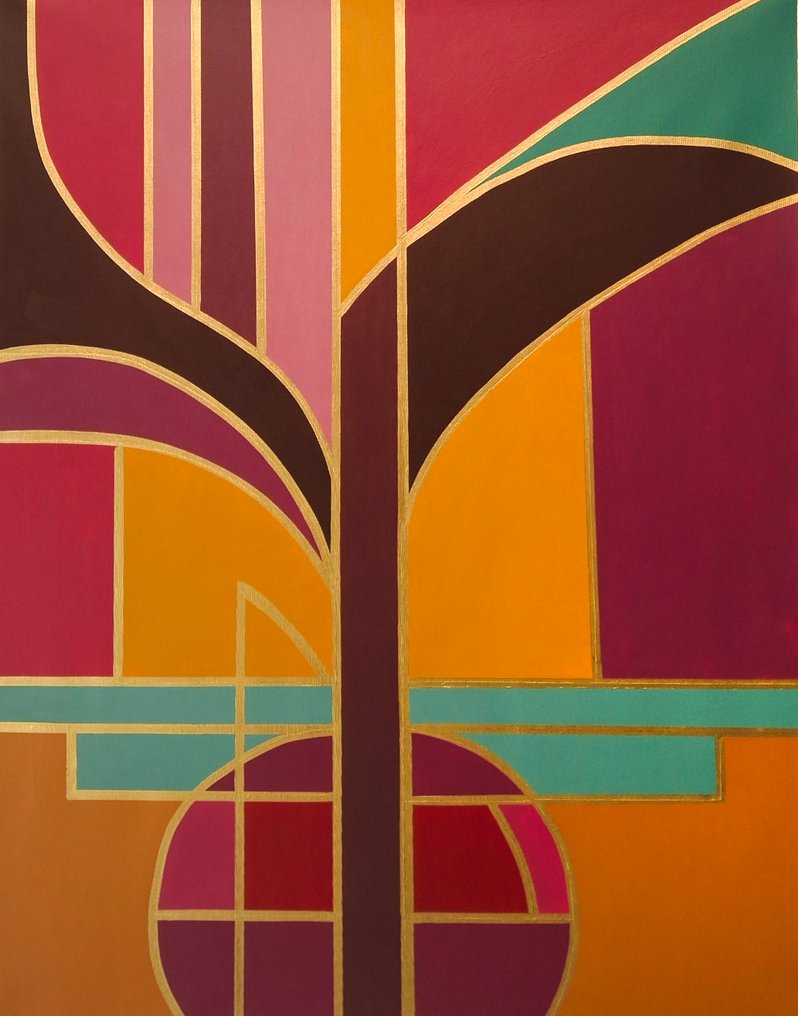 B. Morales - "Jarrón Art Déco" - XL #3.2