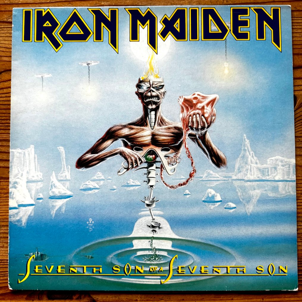 Iron Maiden - Seventh Son Of A Seventh Son [First UK pressing] - LP - 1ste stereo persing - 1988 #1.0