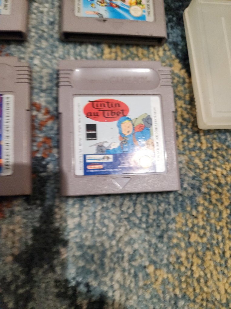 Nintendo - Gameboy Classic - with 4 Game Cartridges - Console per videogiochi + giochi #1.0