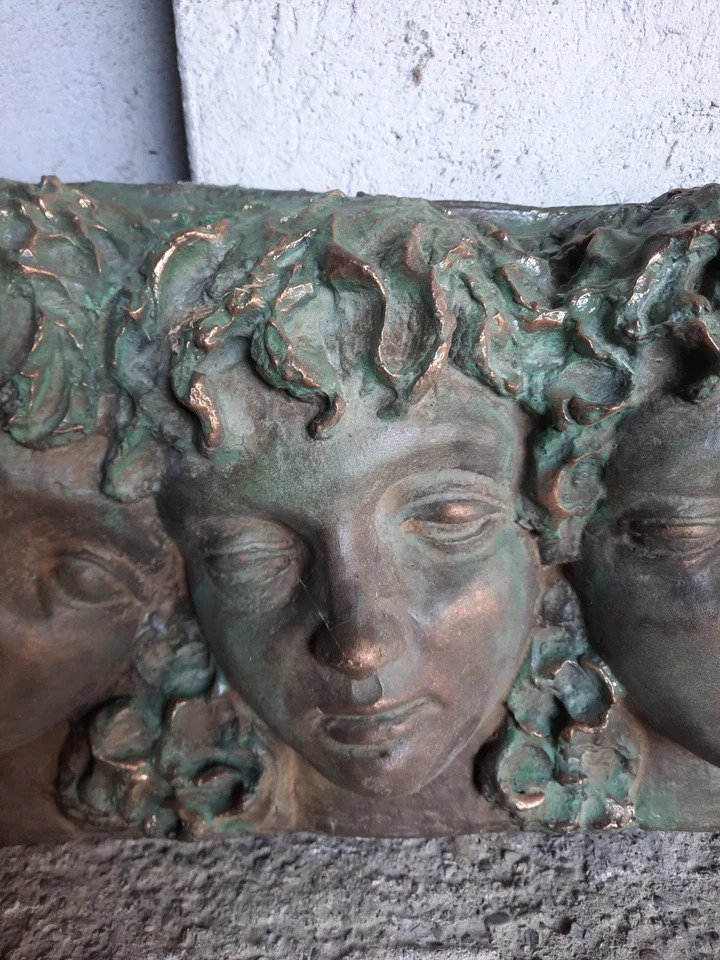 Scultura, i quattro gemelli - 26 cm - Bronzo #2.1