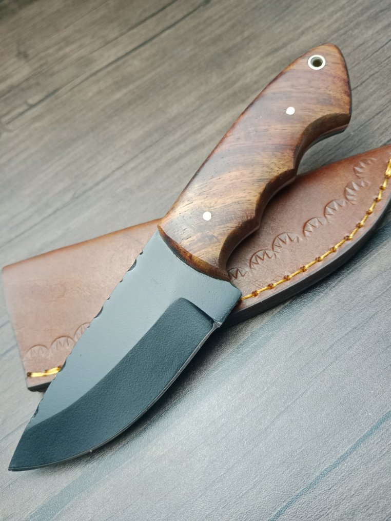 Obsidian - 厨刀 - Kitchen knife set -  介绍 Obsidian 定制系列厨师刀，传统工艺制作 - 专用钢 - 法国 #1.0