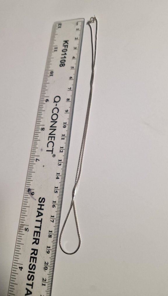 No reserve price - Chain - 18 kt. White gold #3.2