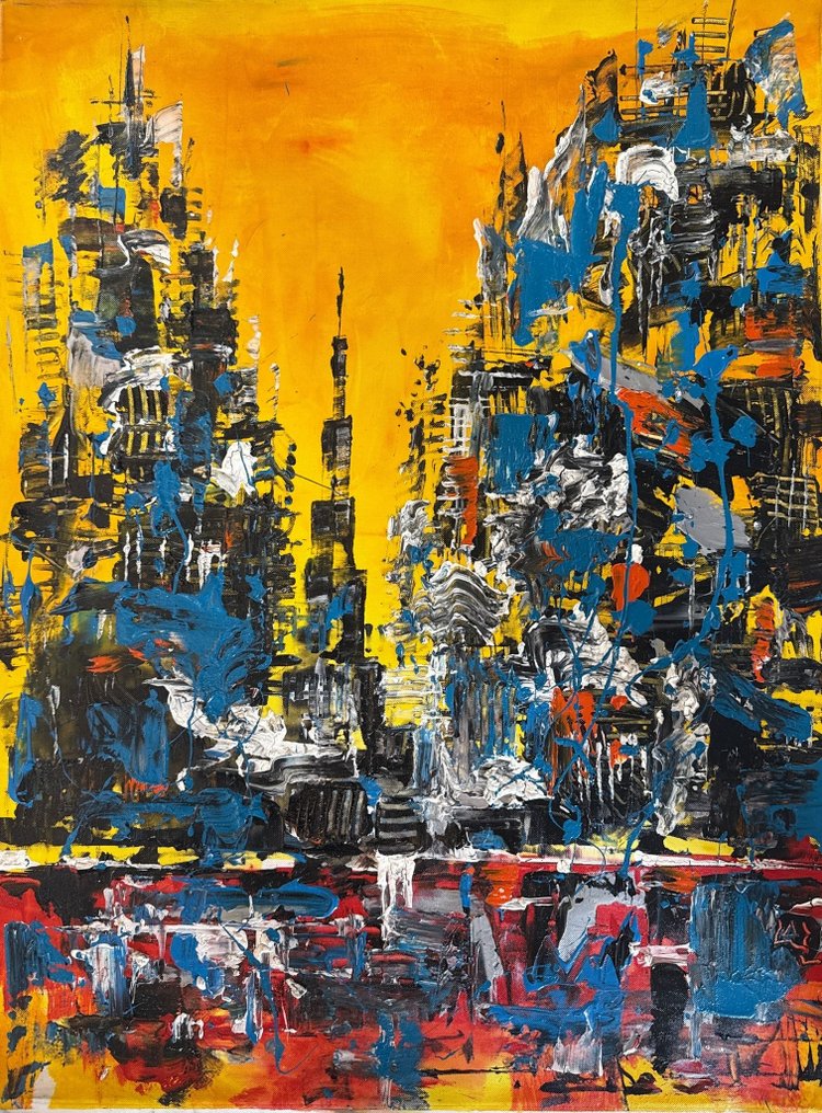 Ngoc Lam - Éclats de la Landmark 81 -  60 X 80 cm #1.0
