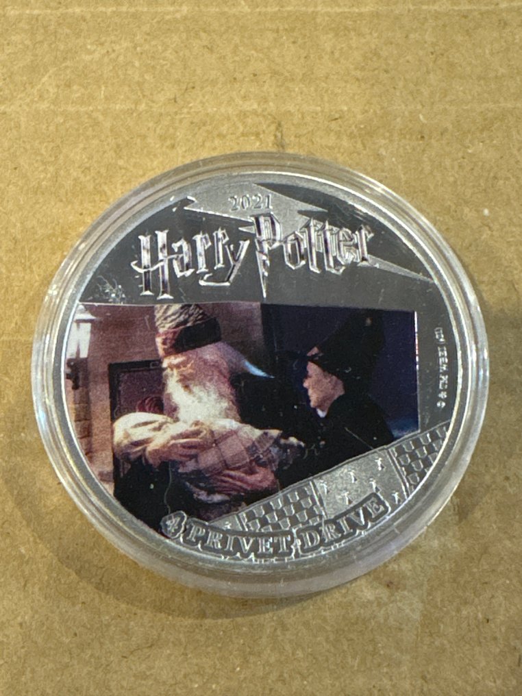 Σαμόα. 1/2 Dollar 2020 Harry Potter - 4 Privet Drive 1 oz  (χωρίς τιμή ασφαλείας) #1.0