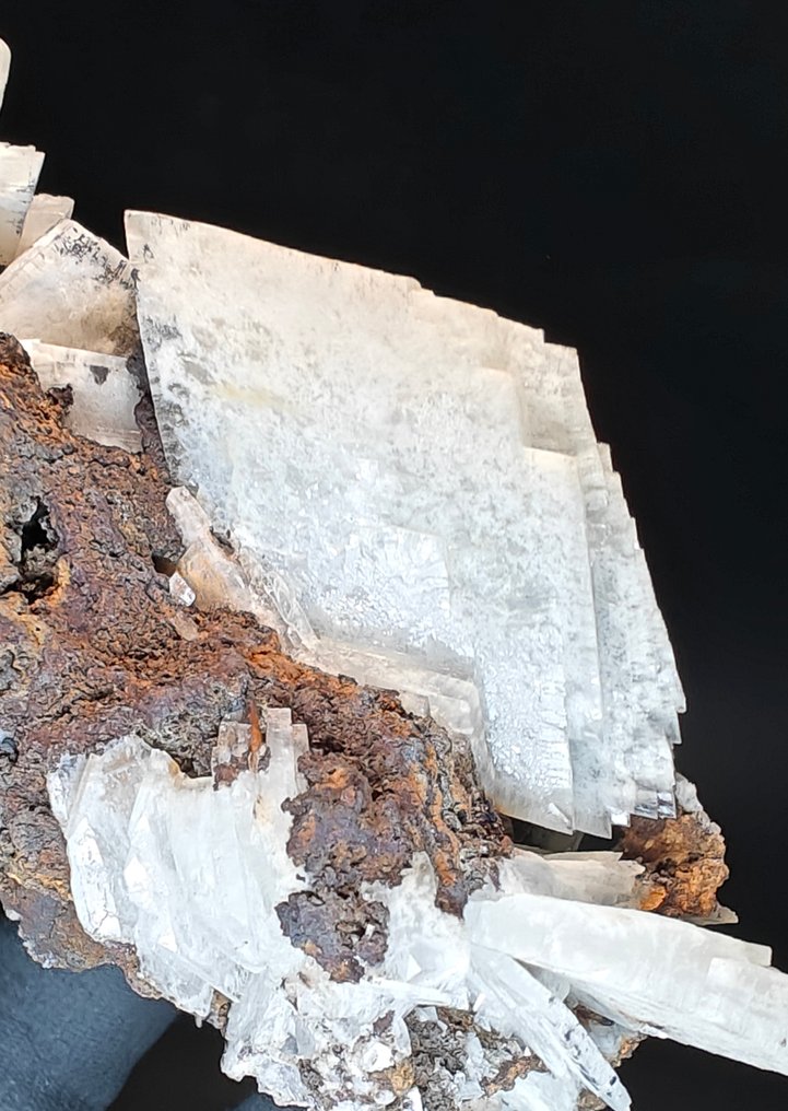 重晶石 水晶矩晶体 - 高度: 12 cm - 宽度: 10 cm- 360 g #4.3