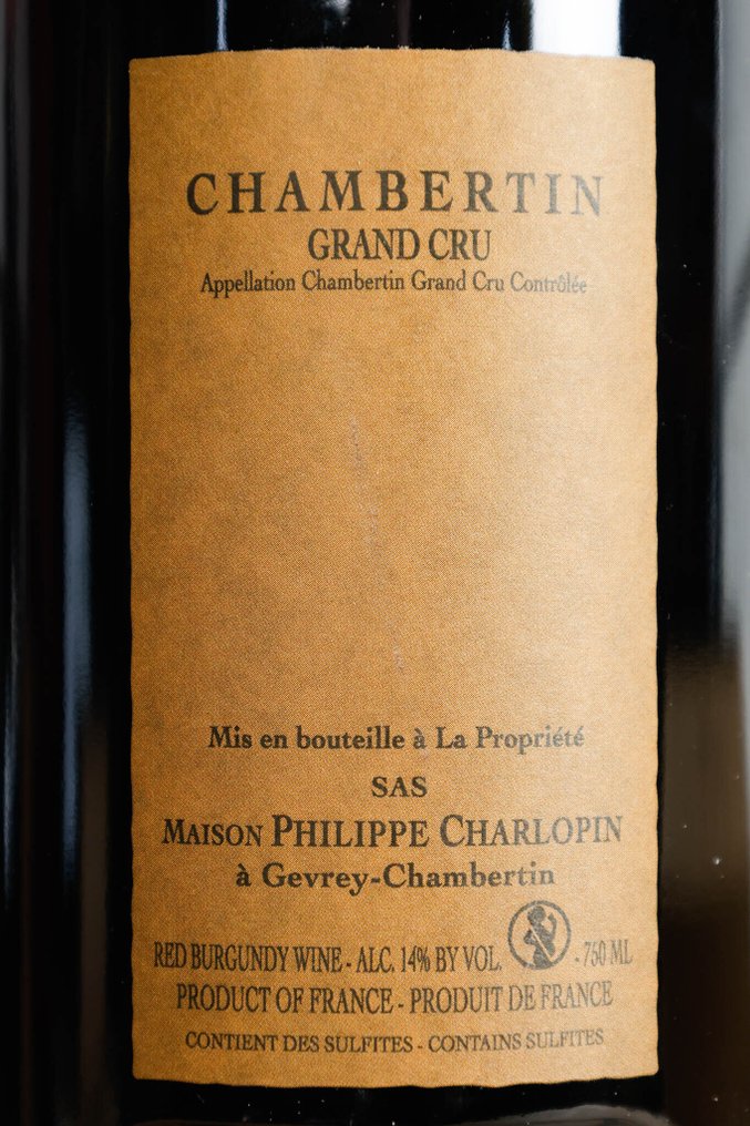 2022 Domaine Philippe Charlopin - Chambertin Grand Cru - 1 Botella (0,75 L) #3.2