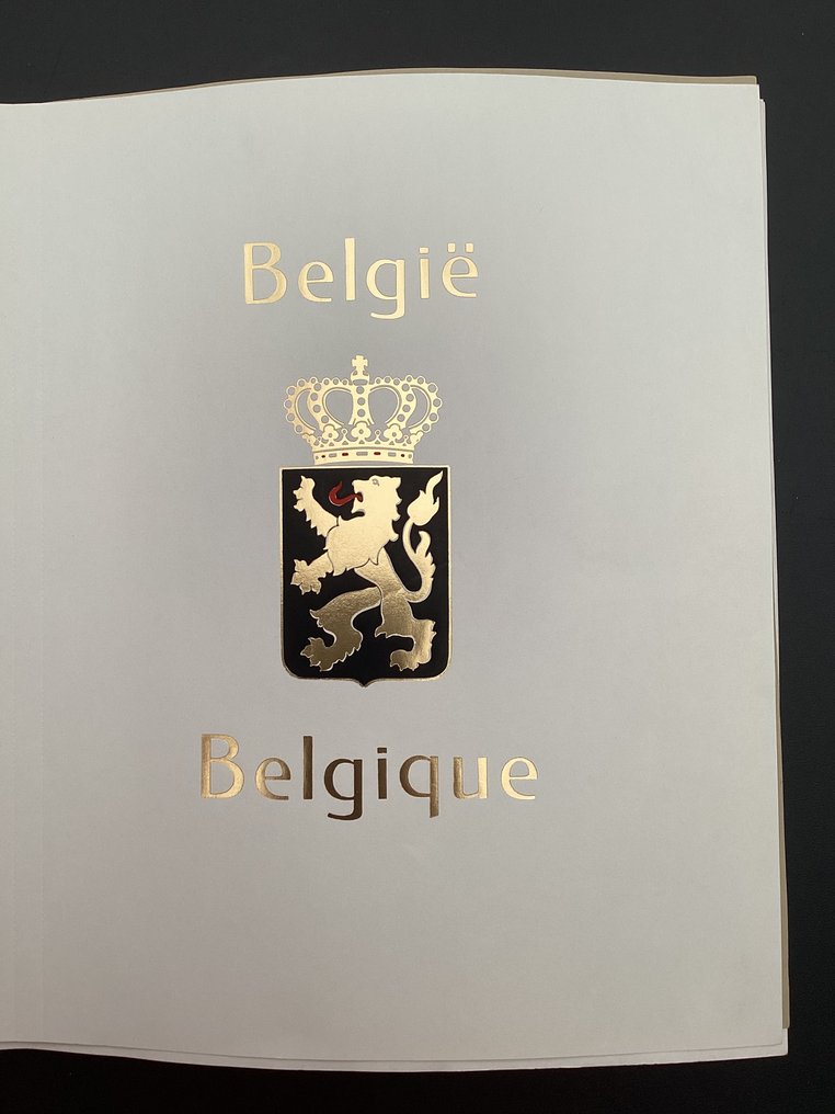 比利时  - 1980年至1997年的邮票集——18年期间的邮票，包括块状和册子，收集于DAVO相册中。 #1.0