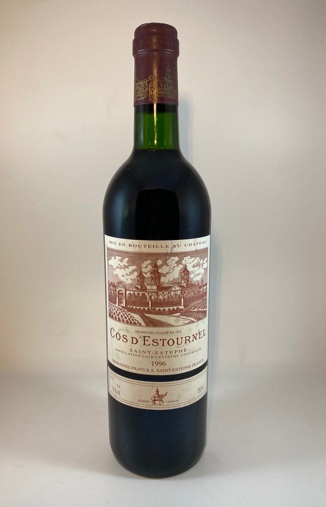 1996 Chateau Cos d'Estournel - Saint-Estèphe Grand Cru Classé - 1 Pullo (0.75L) #1.0