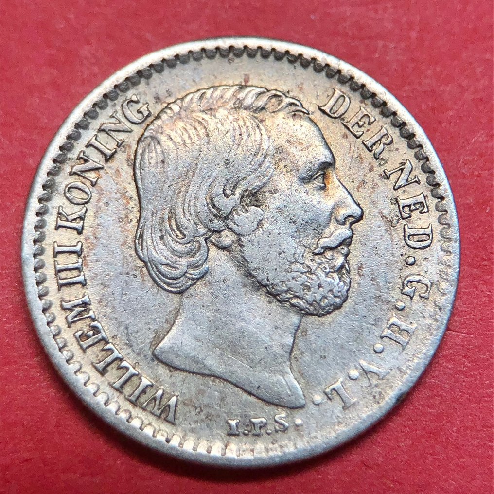 荷蘭. Willem III. 10 Cents 1874  (沒有保留價) #1.0