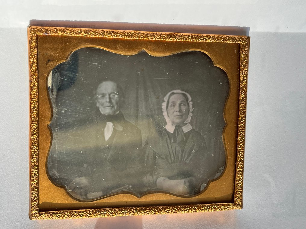 anonym - Altes Bauernpaar; Damenporträt #1.0