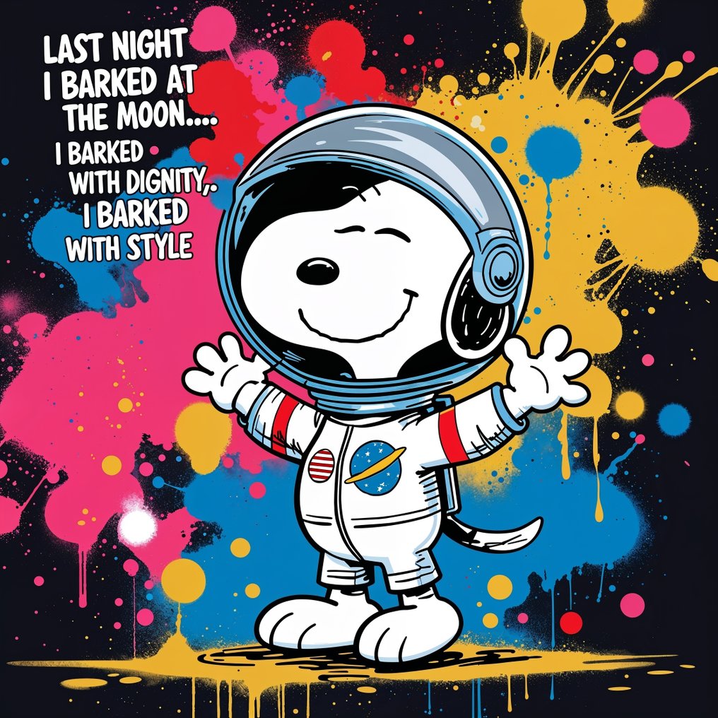 Kosmo - "Missione Luna: Stile Spaziale" - AI- XXL #1.0