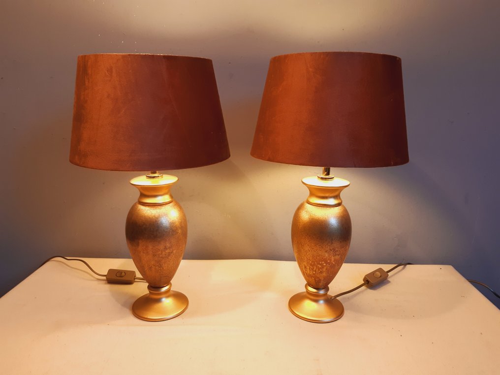 Lampă  de masă (2) - Ceramică - efect iriserend #1.0