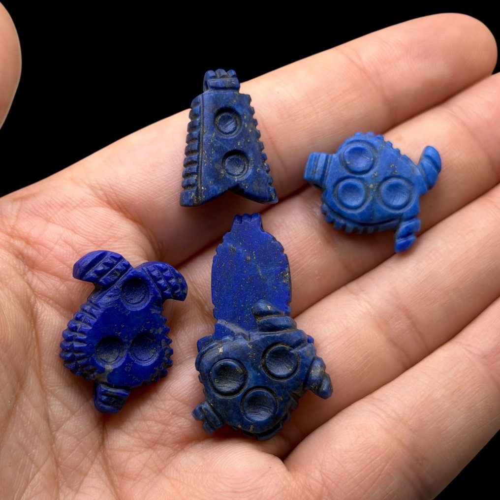 Replik eines antiken Ägypters Lapis, ein Paket mit 5 Amulet  (Ohne mindestpreis) #1.0