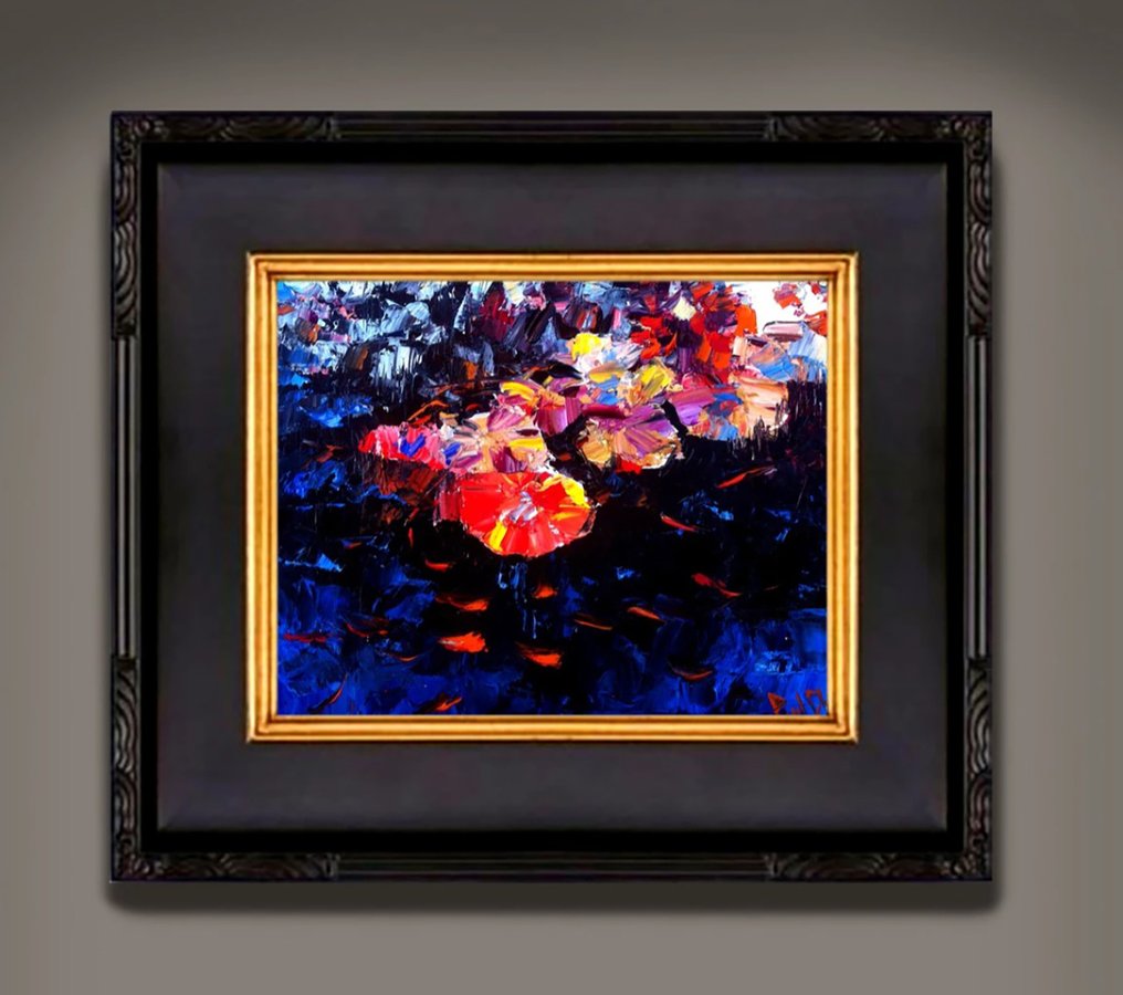 Paul Cheng - Water Lilies and Goldfishes #3.2