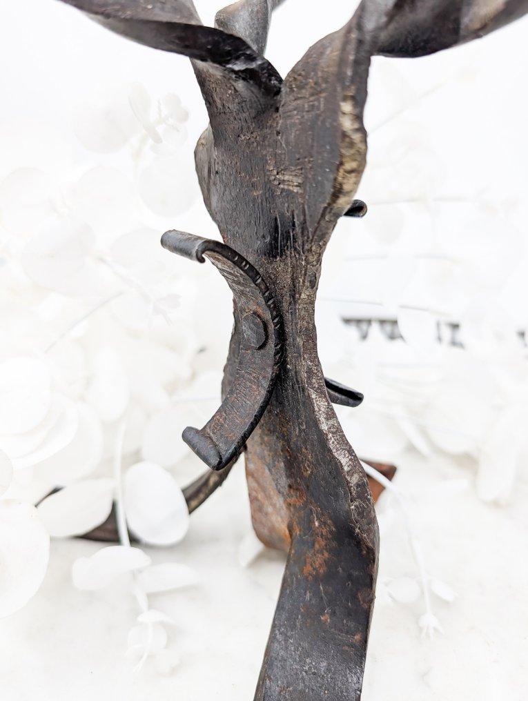 Grand chandelier Brutaliste - Κηροπήγιο - Χάλυβας - Chandelier Brutaliste #3.2