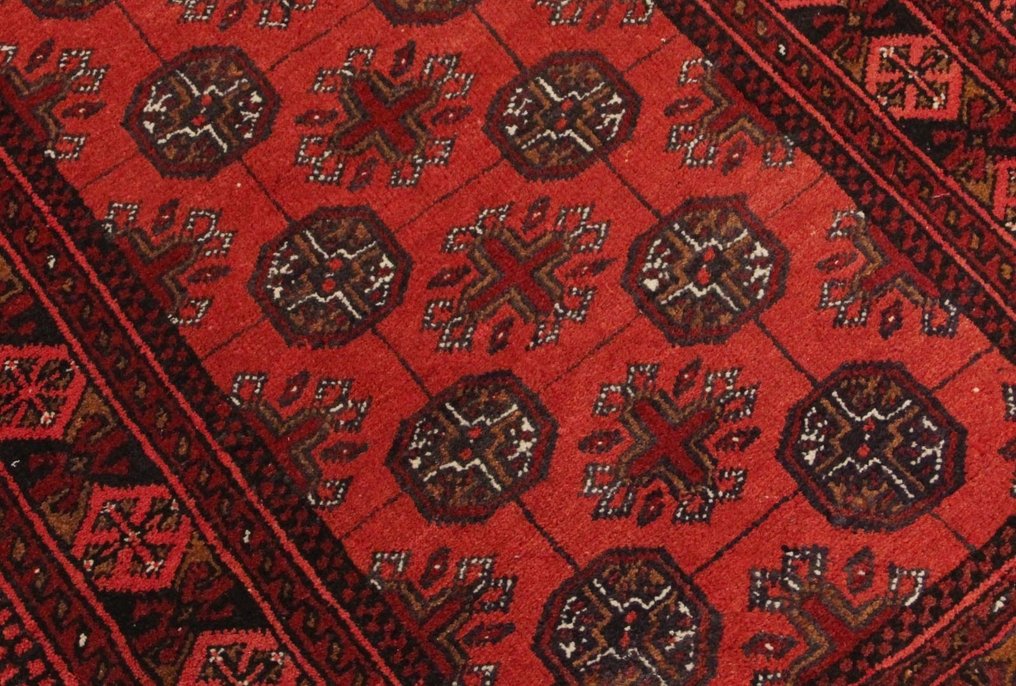 Turkman Αντίκα Χαλί - Χαλί - 120 cm - 76 cm - Καταγωγή & ιδιαιτερότητες #3.2