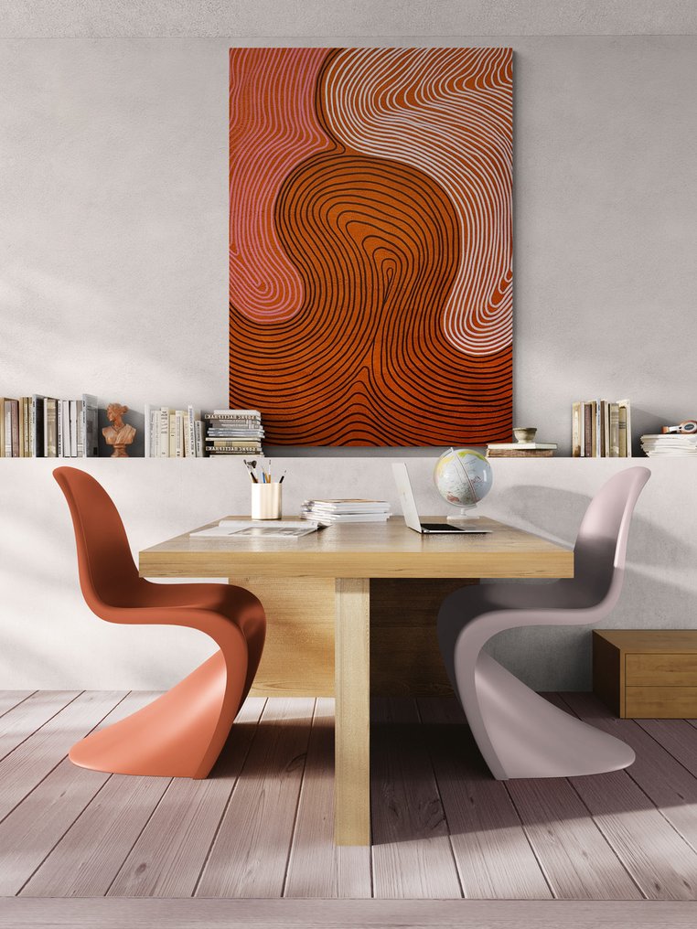 Lao Gonzalez - Orange Hypnosis, XL, NO RESERVE #2.1