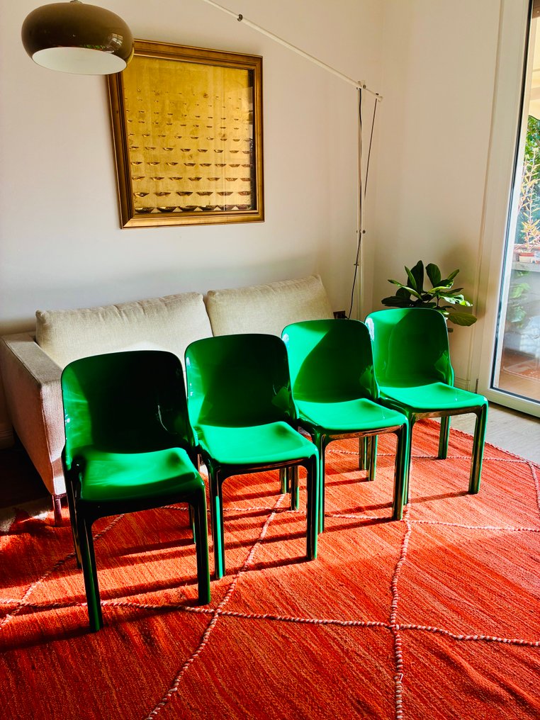 Artemide - Vico Magistretti - Καρέκλα στοίβαξης (4) - Selene - Σαν καινούργιο! - ABS #2.1