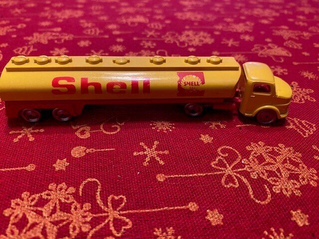 Lego Set - 649 -2 - Classic - 1:87 Mercedes Shell Tanker #1.0