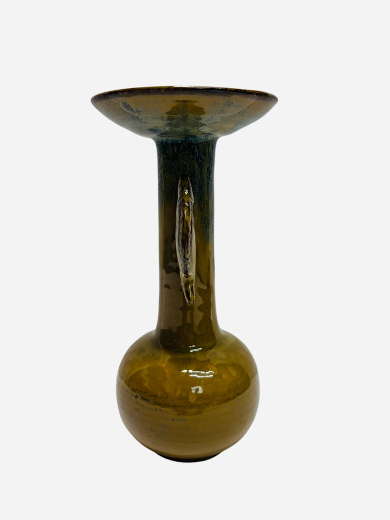 花瓶 - 陶瓷 - 日本 - 日本鱼花瓶  (没有保留价) #4.3