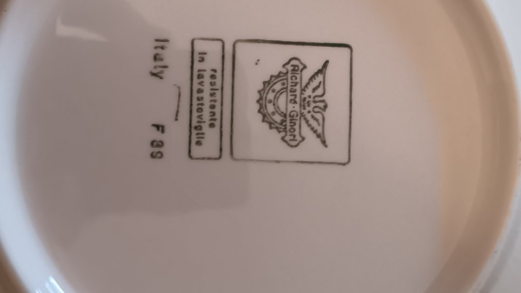 Richiard Ginori - 6 人用餐具組 (18) - 瓷器 #2.1