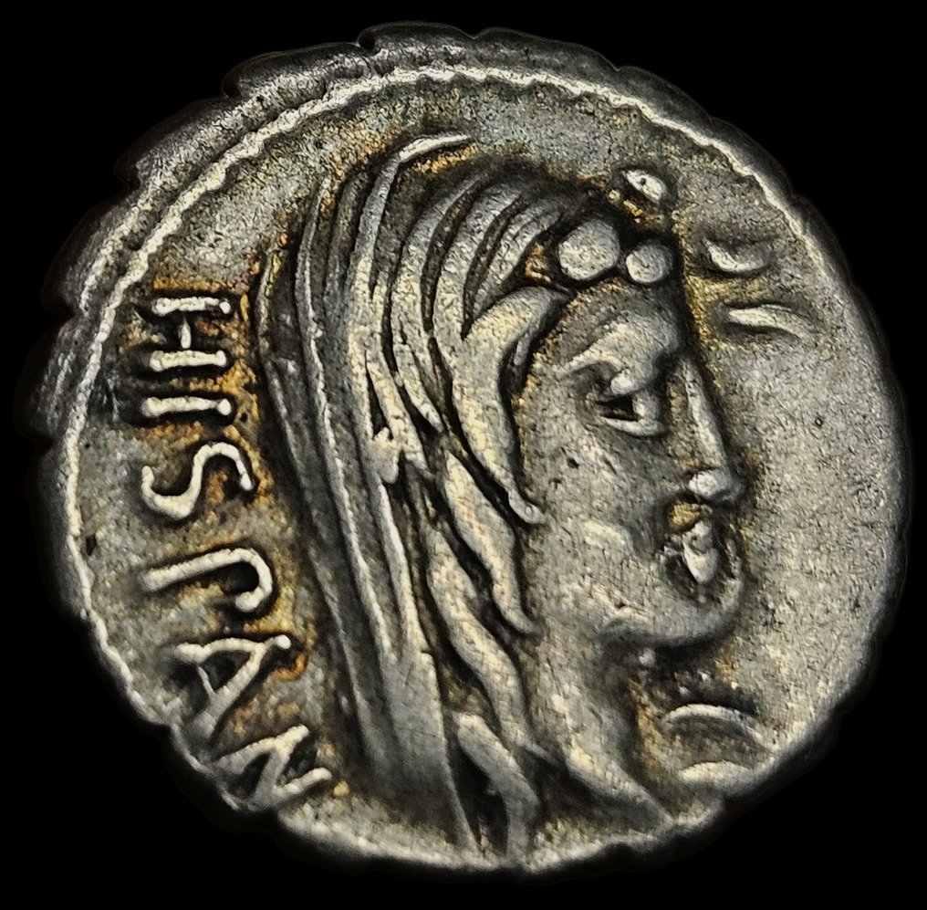 罗马共和国. A.珀斯图米乌斯 A.f.Sp. n.阿尔比努斯，公元前81年. Denarius Rome #2.1