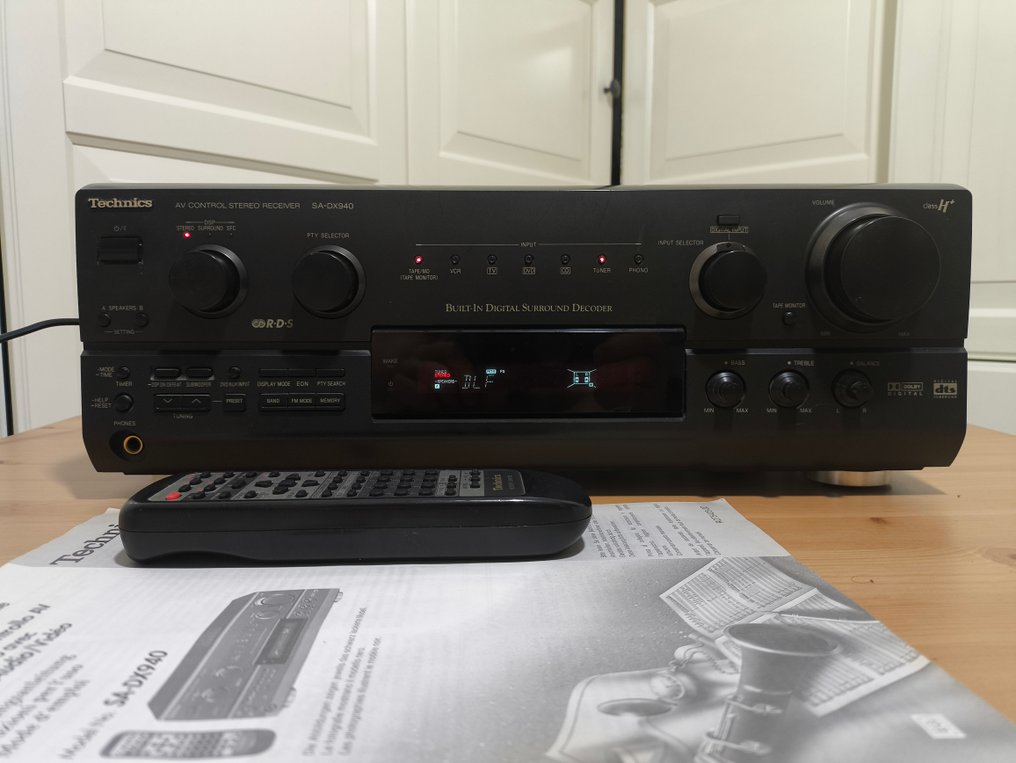 Technics - SA-DX940 Solid state multi-channel amplifier #1.0
