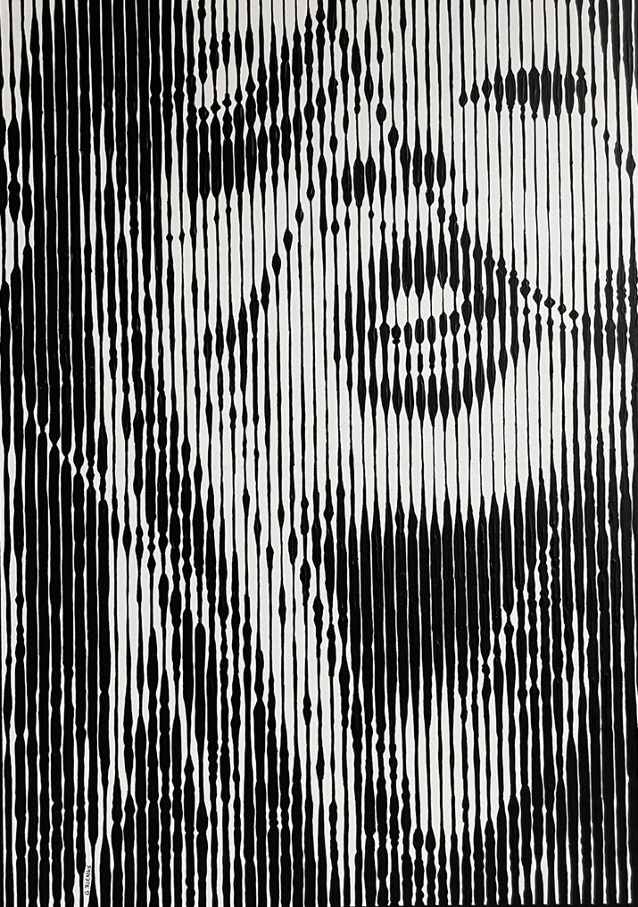 Gerke Rienks - Kate Moss, Handpainted #1.0