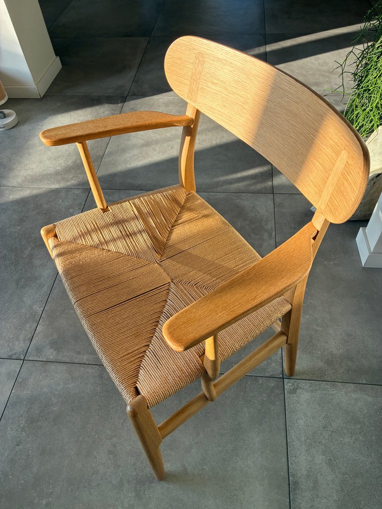 Carl Hansen & Søn - Hans J. Wegner - Esszimmerstuhl - CH26 - Eiche - Kaum benutzt, wie neu #1.0