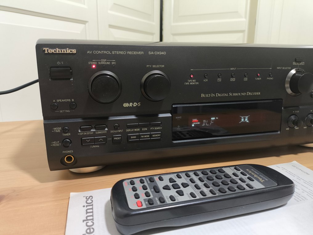 Technics - SA-DX940 Solid state multi-channel amplifier #2.1