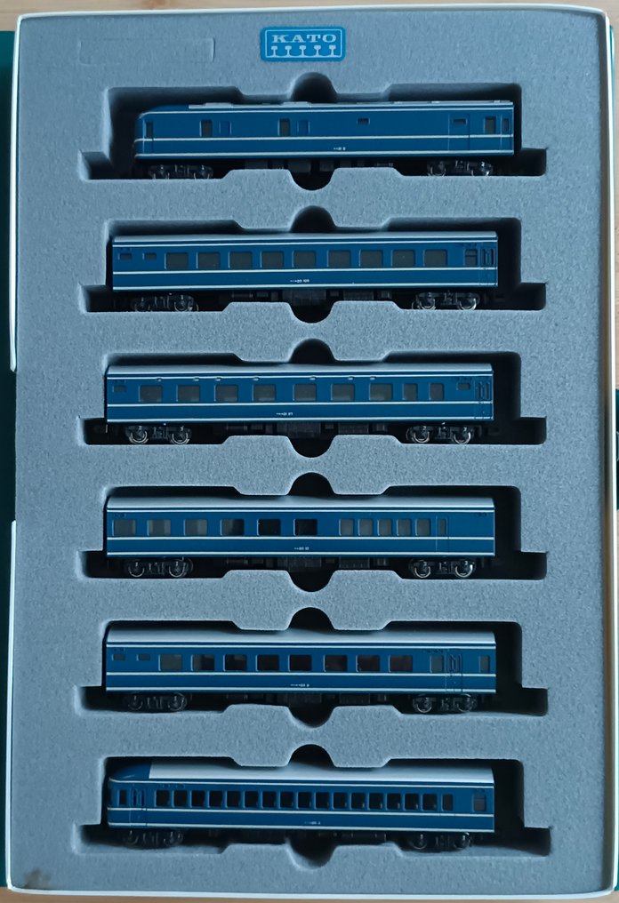Kato N - 10-305 Series 20 Limited Exp. Sleeping Car - Modellbahn (1) - Basis-Set (6 pcs) - JR #1.0