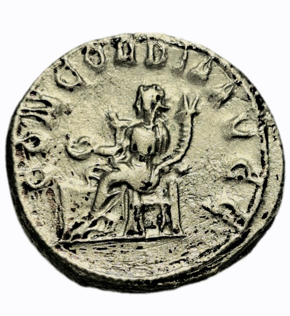 羅馬帝國. Otacilia Severa (Augusta, AD 244-249). Antoninianus Rome - CONCORDIA AVGG (沒有保留價) #1.0