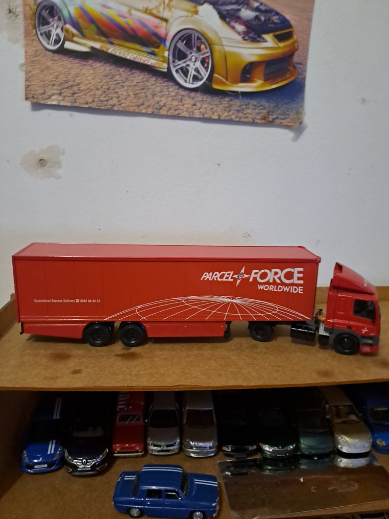 1:50 - 模型汽车 - Leyland DAF 95 remorque Parcel Force #1.0