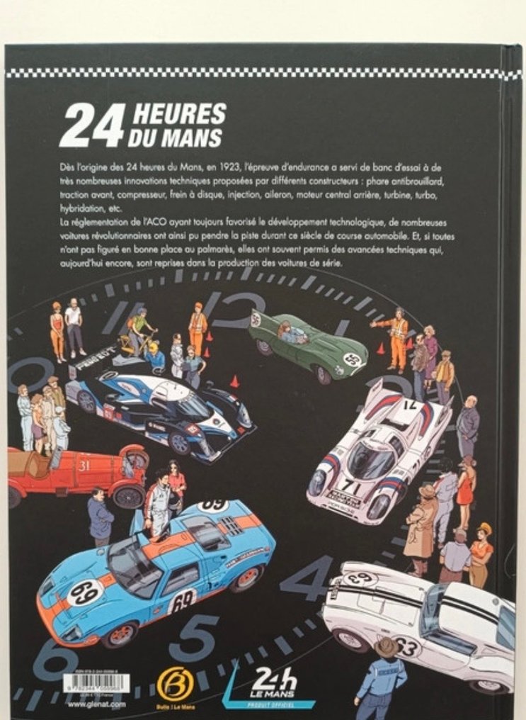 24 Heures du Mans + frontispice + dédicace - C - 1 Album - Édition limitée - 2023 #3.2