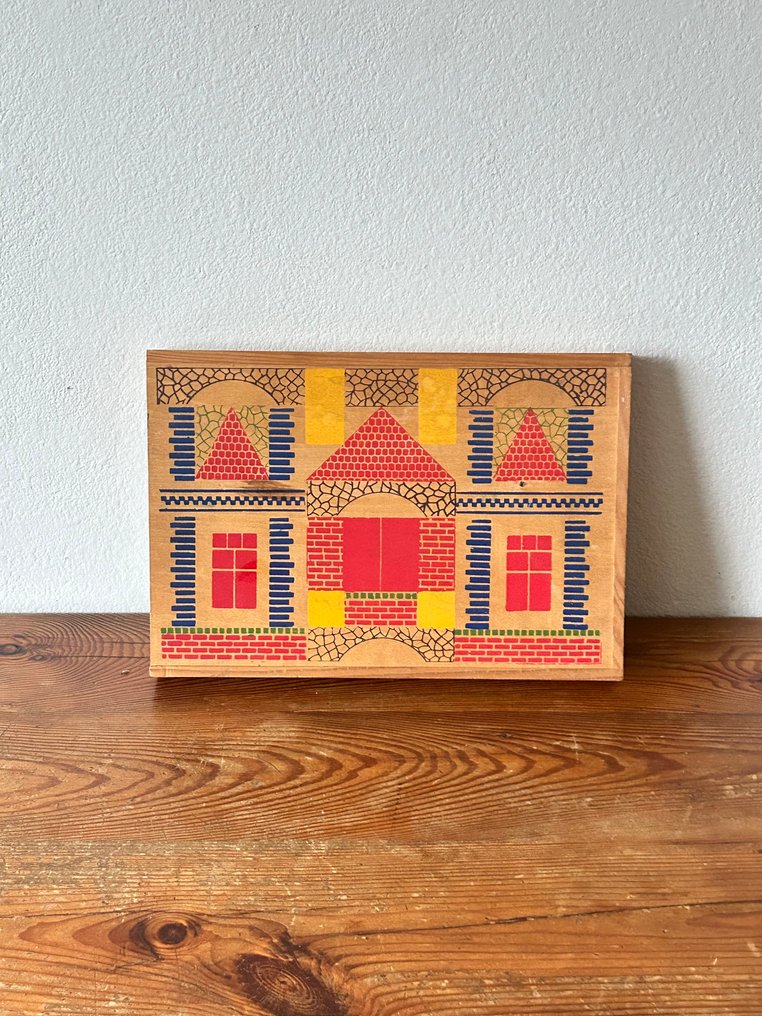 Blokkendoos - Legetøj - 1950-1960 - Holland #1.0