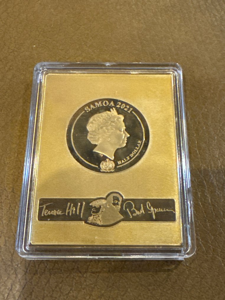 Samoa. 1/2 Dollar 2021 Terence Hill und Bud Spencer - Vier Fäuste gegen Rio - 60g  (No reserve price) #1.0