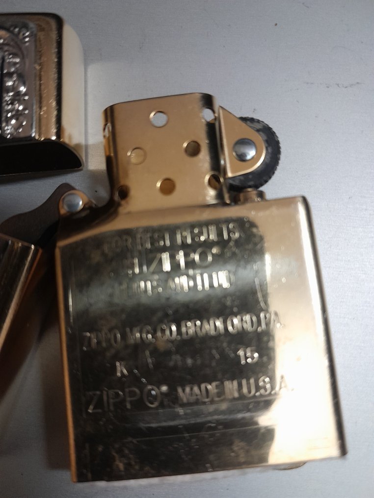 Zippo - 芝宝 - 没有保留价 - 口袋打火机 - 黄铜 #4.3