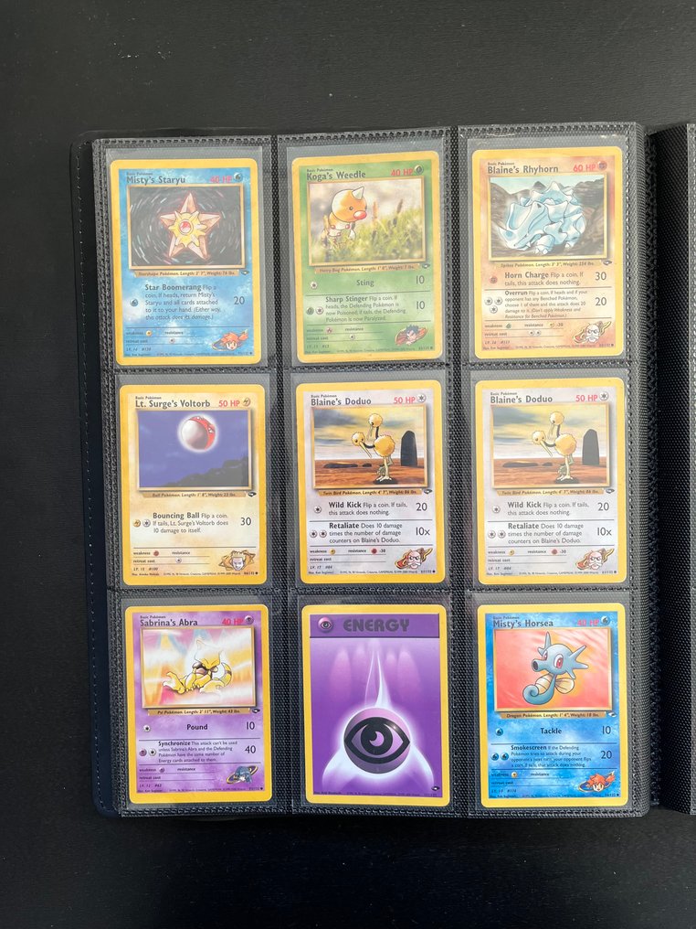 Pokémon - 54 Card - WOTC - Gym Challenge, Gym Heroes #1.0