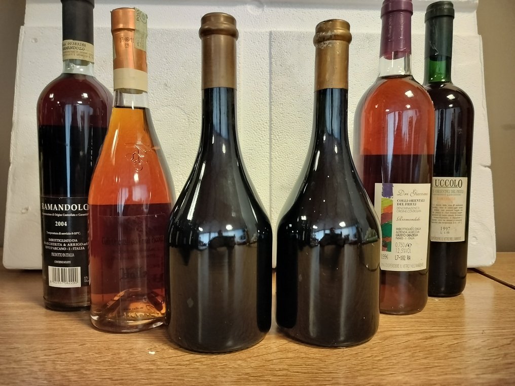 2004 Arrigo Bidoli, 1993 x2 Roncs di Atile, 1996 Dri Giacomo, 1997 Zuccolo, 2008 San Blas - Φρίουλι-Βενέτσια Τζούλια DOCG - 6 50cl;75cl #2.1