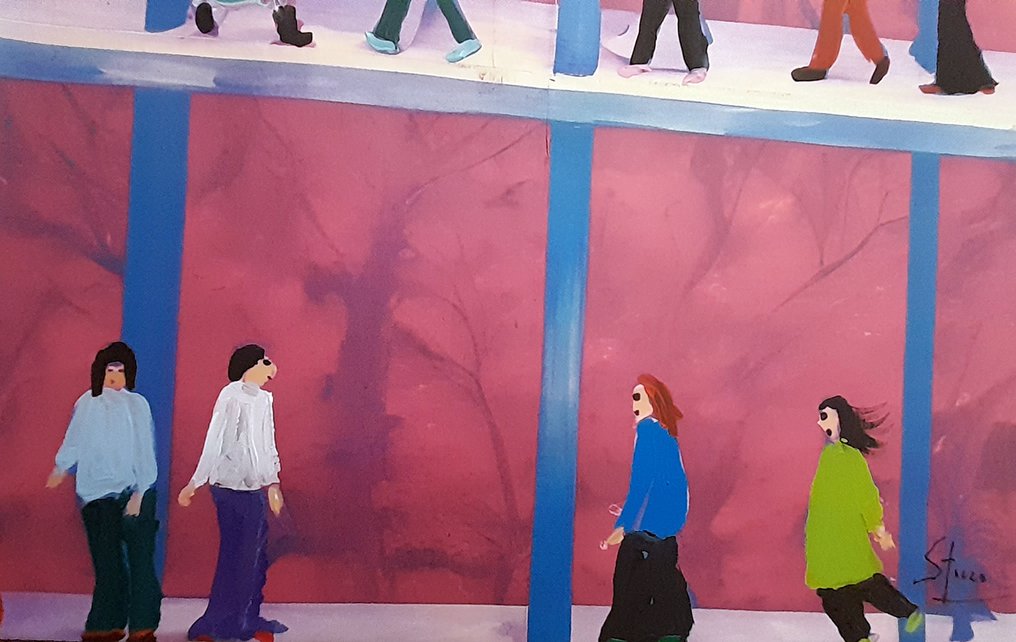 Giorgio Stocco - Strange people 58- opera unica #1.0