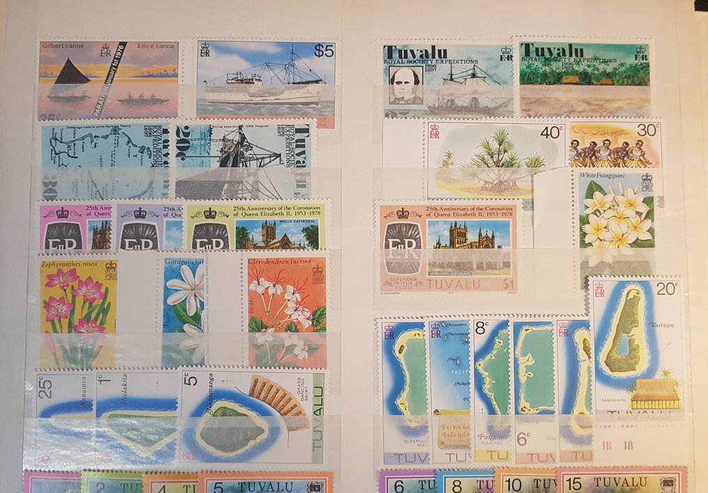 图瓦卢 1976/2001 - 高级分类文件夹收藏 #3.2