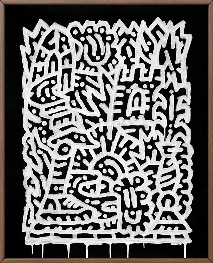 Nuno Barbedo (1983) - Whitebold village (XL Size) #1.0