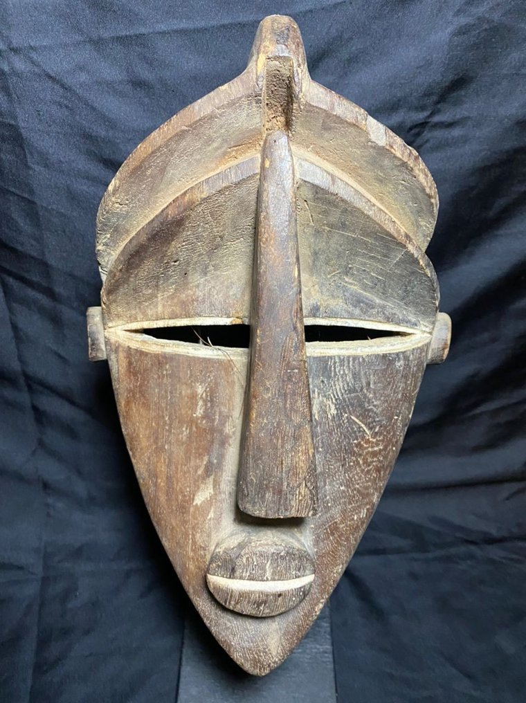 maschera africana - lwalwa - Congo belga  (Senza prezzo di riserva) #1.0