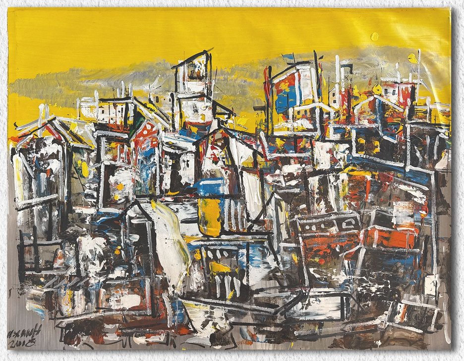 Ngoc Lam - Reflets d'Indochine  80 X 100 cm #1.0