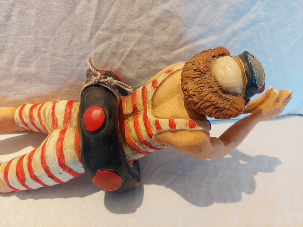 Αγαλματίδιο - Duikende clown - Ρητίνη #3.2